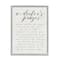 Stupell Industries A Doctor's Prayer Faith Based Office Motivation Framed Wall Art